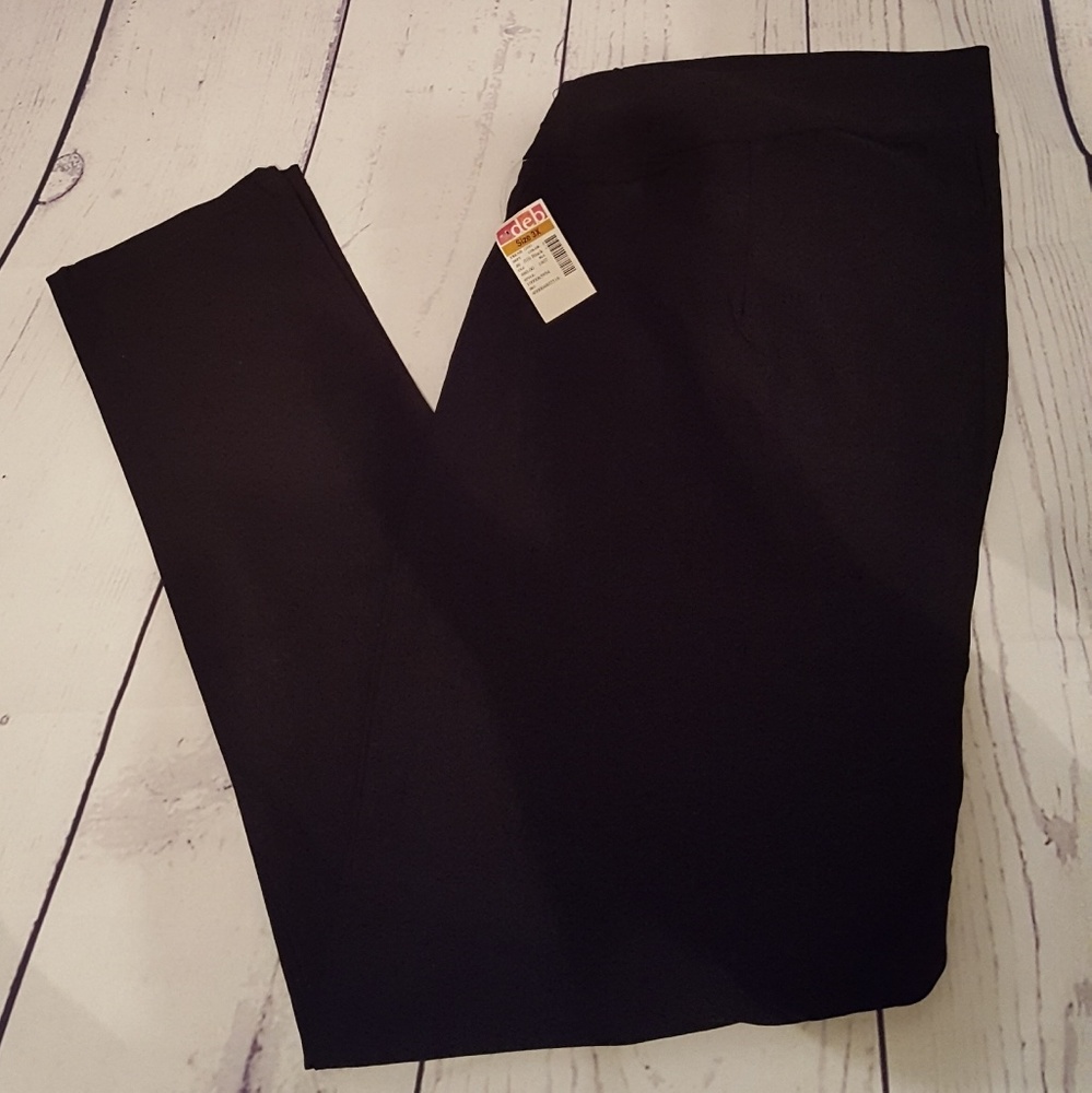 NWT Deb Black Pants Size 2X